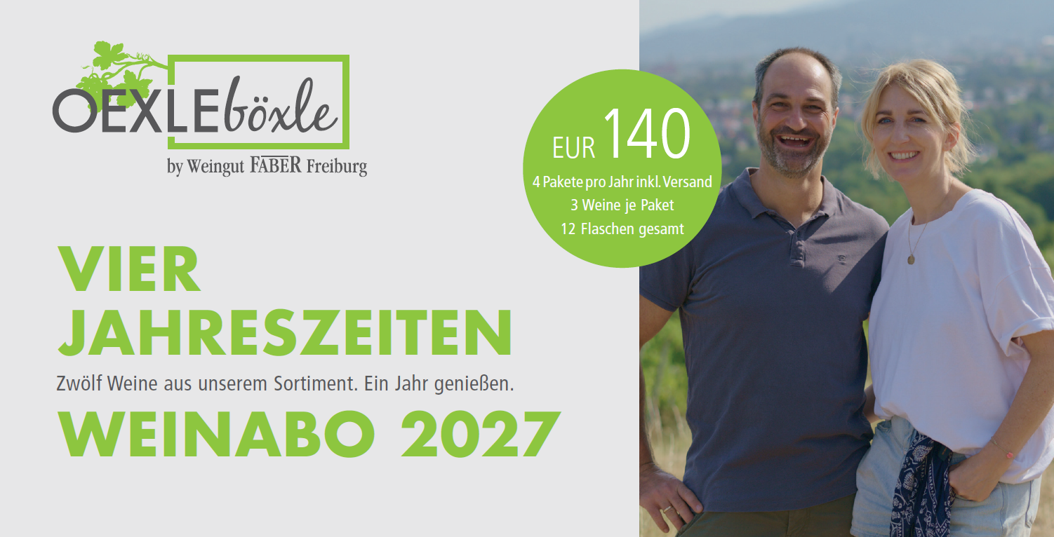 OEXLEböxle Weinabo 2027